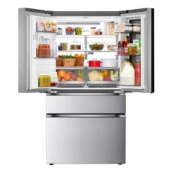 LG 29 Cu Ft 36 In Refrigerator Stainless Steel Bottom Freezer, French door - LF29S9775S