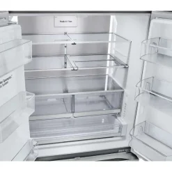 LG 30,7 Cu Ft 36 In Refrigerator Stainless Steel Bottom Freezer, French door - LRYXS3106S