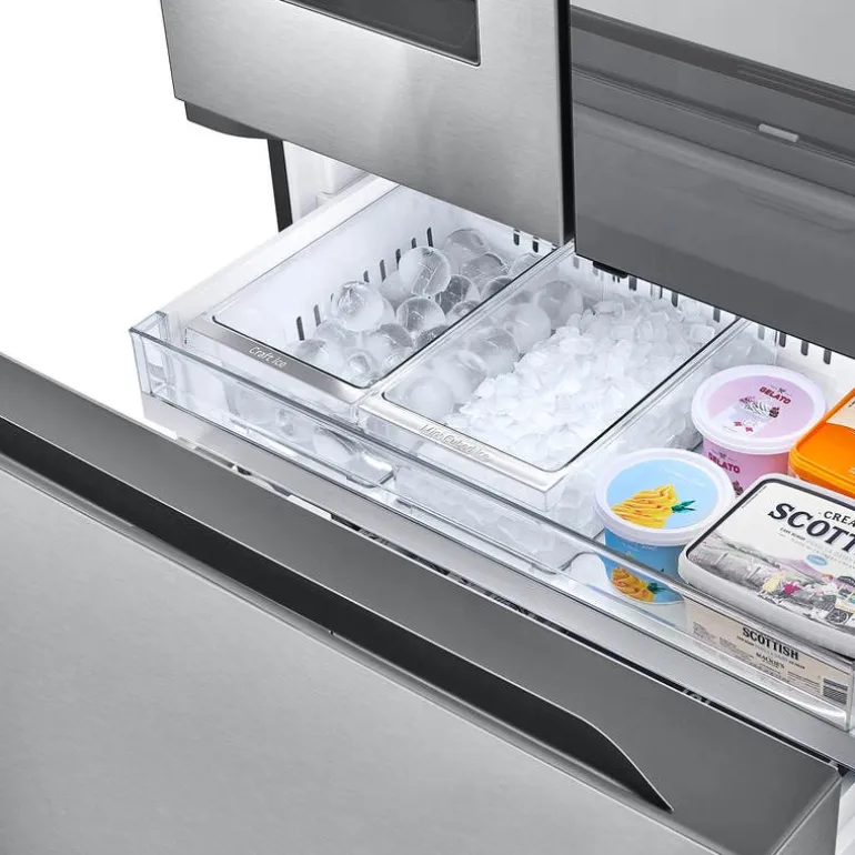 LG 31 Cu Ft 36 In Refrigerator Stainless Steel Bottom Freezer, French door - LRYKS3106S