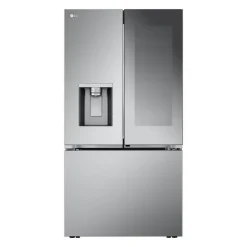 LG 31 Cu Ft 36 In Refrigerator Stainless Steel Bottom Freezer, French door - LRYKS3106S