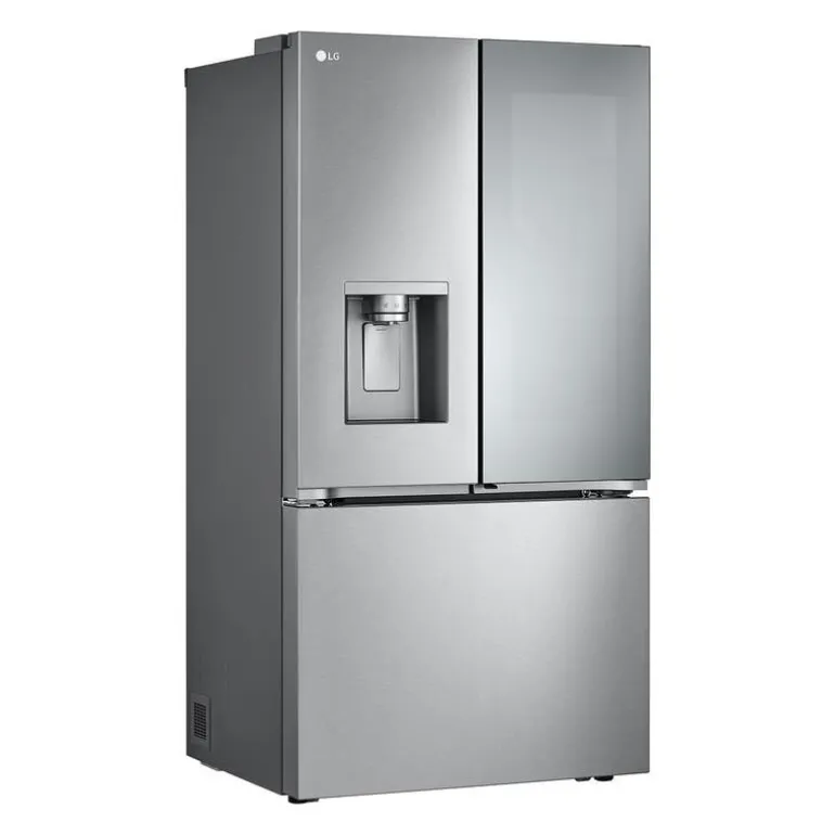 LG 31 Cu Ft 36 In Refrigerator Stainless Steel Bottom Freezer, French door - LRYKS3106S