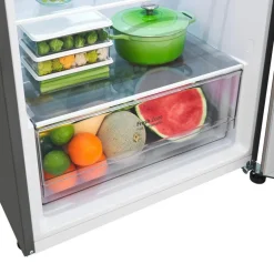 LG 11 Cu Ft 27 In Refrigerator Platinum Silver Top Freezer - LT13C2000V