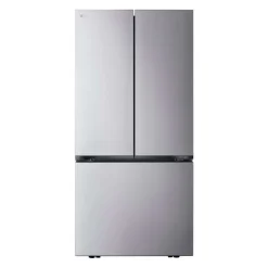 LG 21 Cu Ft 33 In Refrigerator Stainless Steel Bottom Freezer, French door - LF21C6200S