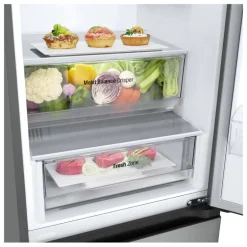 LG 12 Cu Ft 24 In Refrigerator Stainless Steel Bottom Freezer - LB12C2000V