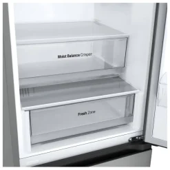 LG 12 Cu Ft 24 In Refrigerator Stainless Steel Bottom Freezer - LB12C2000V