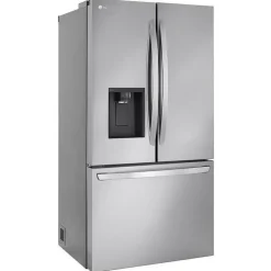 LG 36 Cu Ft 36 In Refrigerator Stainless Steel Bottom Freezer, French door - LRFXS3106S