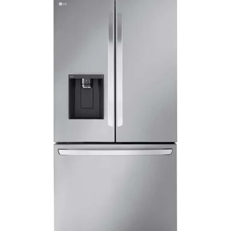 LG 36 Cu Ft 36 In Refrigerator Stainless Steel Bottom Freezer, French door - LRFXS3106S