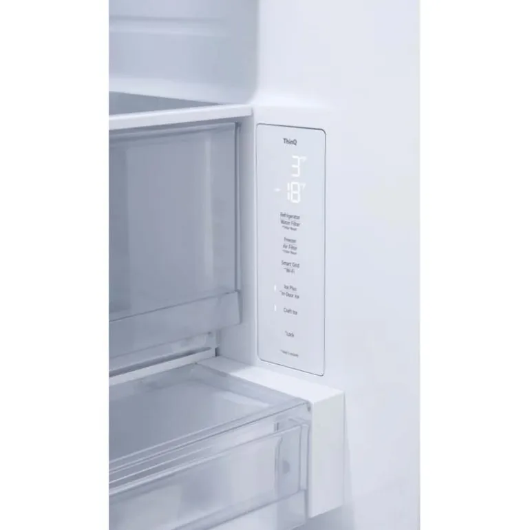 LG 23.7 Cu Ft 36 In Refrigerator Stainless Steel Bottom Freezer, French door - LF24Z6530S