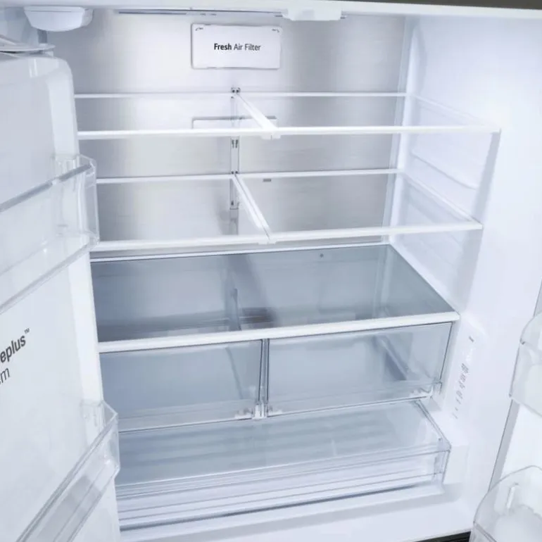 LG 23.7 Cu Ft 36 In Refrigerator Stainless Steel Bottom Freezer, French door - LF24Z6530S