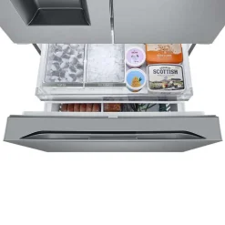 LG 26 Cu Ft 36 In Refrigerator Stainless Steel Bottom Freezer, French door - LRYXC2606S
