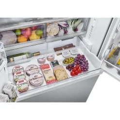 LG 26 Cu Ft 36 In Refrigerator Stainless Steel Bottom Freezer, French door - LRYXC2606S