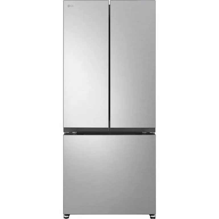 LG 18,2 Cu Ft 30 In Refrigerator Stainless Steel Bottom Freezer, French door - LF18CO000S