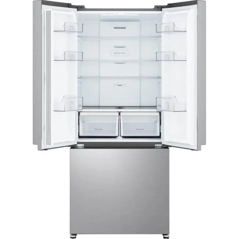 LG 18,2 Cu Ft 30 In Refrigerator Stainless Steel Bottom Freezer, French door - LF18CO000S