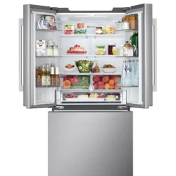 LG 25 Cu Ft 33 In Refrigerator Stainless Steel Bottom Freezer, French door - LF25H6200S