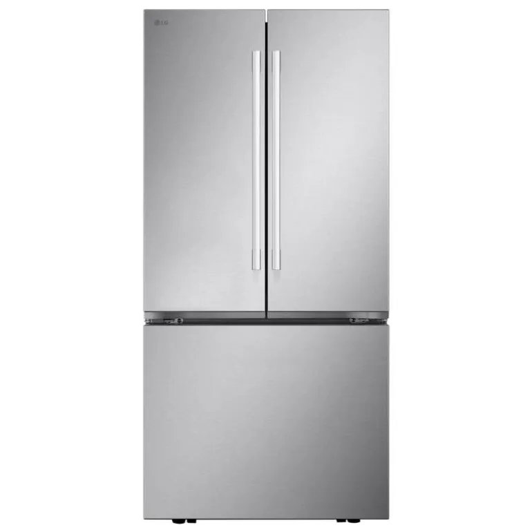 LG 25 Cu Ft 33 In Refrigerator Stainless Steel Bottom Freezer, French door - LF25H6200S