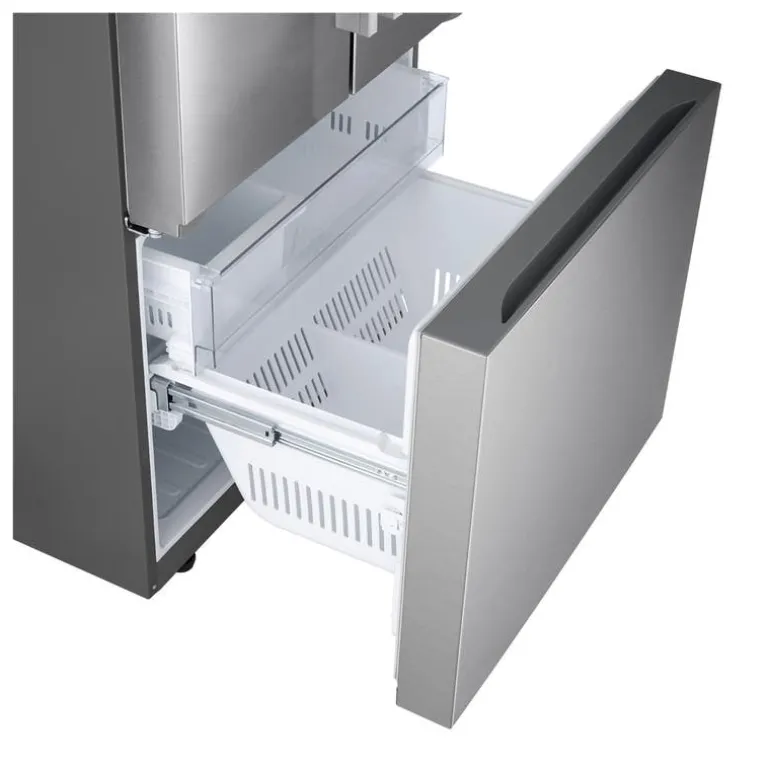 LG 25 Cu Ft 33 In Refrigerator Stainless Steel Bottom Freezer, French door - LF25H6200S
