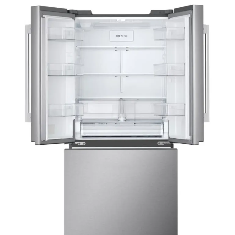 LG 25 Cu Ft 33 In Refrigerator Stainless Steel Bottom Freezer, French door - LF25H6200S