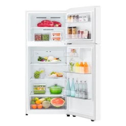LG 18 Cu Ft 28 In Refrigerator White Top Freezer - LT18S2100W