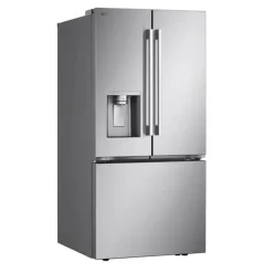 LG 25 Cu Ft 33 In Refrigerator Stainless Steel Bottom Freezer, French door - LF25H6330S