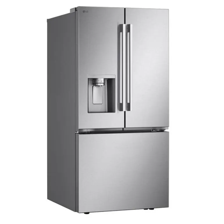 LG 25 Cu Ft 33 In Refrigerator Stainless Steel Bottom Freezer, French door - LF25H6330S