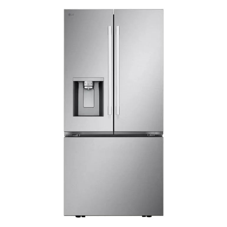 LG 25 Cu Ft 33 In Refrigerator Stainless Steel Bottom Freezer, French door - LF25H6330S