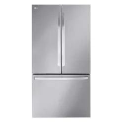 LG 27 Cu ft 36 In Refrigerator Stainless Steel Bottom Freezer, French door - LRFLC2706S