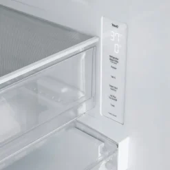 LG 25 Cu Ft 33 In Refrigerator Black Stainless Bottom Freezer, French door - LF25H6330D