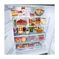 LG 23,7 Cu Ft 36 In Refrigerator Stainless Steel Bottom Freezer, French door - LF24WZP62S