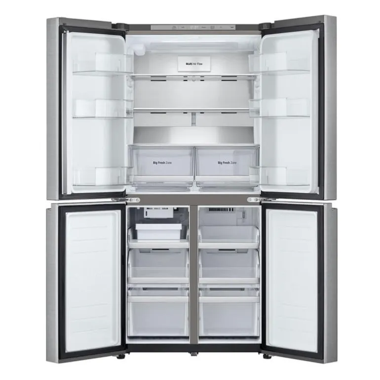 LG 18 Cu Ft 33 In Refrigerator Stainless Steel Bottom Freezer, French door - LF19C8200S