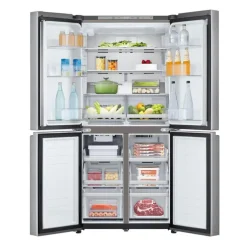LG 18 Cu Ft 33 In Refrigerator Stainless Steel Bottom Freezer, French door - LF19C8200S