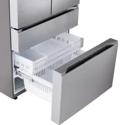 LG 30 Cu Ft 36 In Refrigerator Stainless Steel Bottom Freezer, French door - LF30S8210S