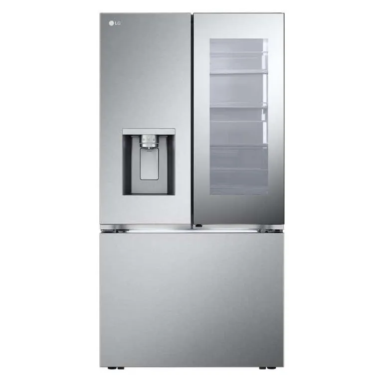 LG 26 Cu Ft 36 In Refrigerator Stainless Steel Bottom Freezer, French door - LRYKC2606S