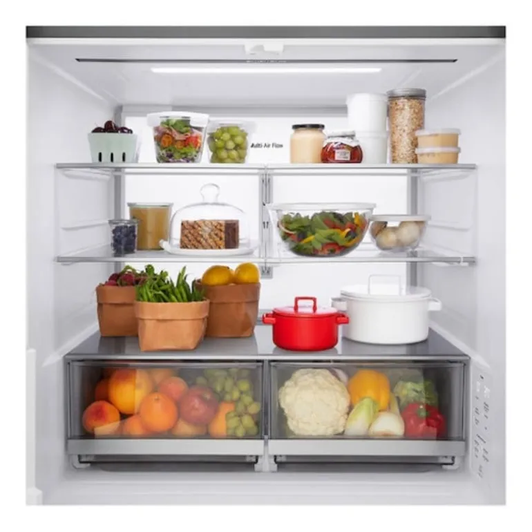 LG 29 Cu Ft 36 In Refrigerator Stainless Steel Bottom Freezer, French door - LF29S9730S