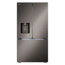 LG 26 Cu Ft 36 In Refrigerator Black Stainless Bottom Freezer, French door - LRYXC2606D
