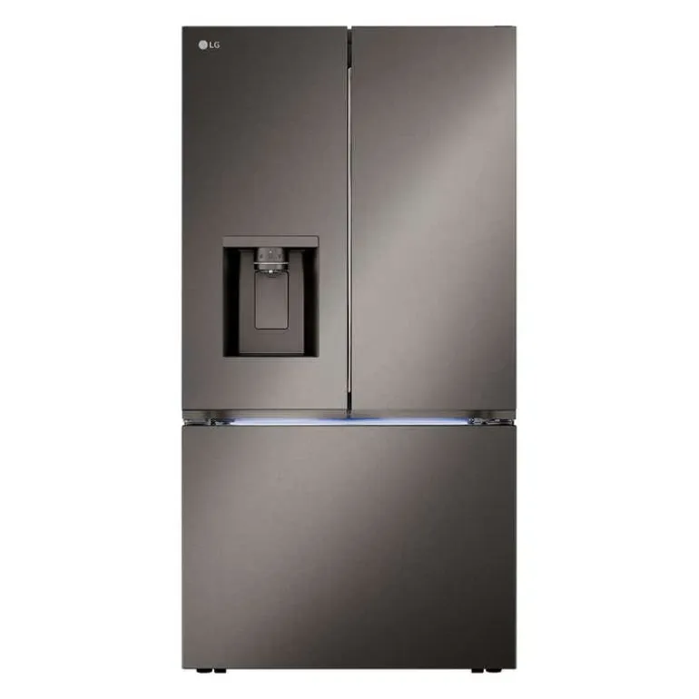 LG 26 Cu Ft 36 In Refrigerator Black Stainless Bottom Freezer, French door - LRYXC2606D