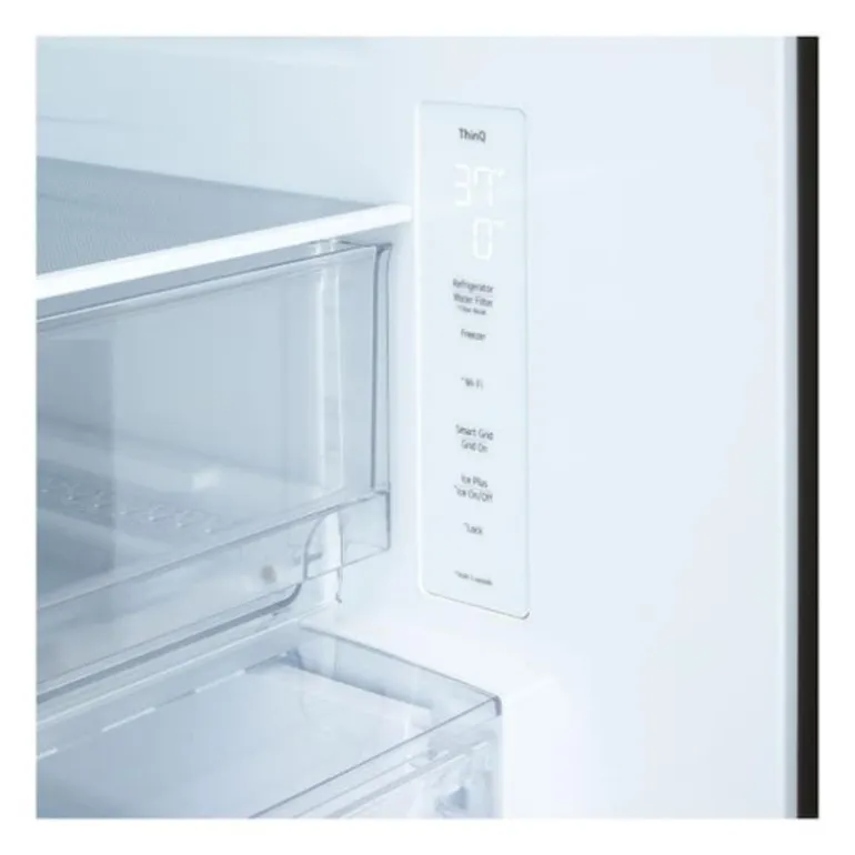 LG 25,5 Cu Ft 33 In Refrigerator Stainless Steel Bottom Freezer - LB26H2200S