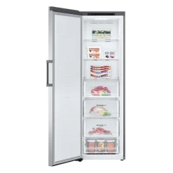 LG 11,4 Cu ft Freezer Platinum Silver, Vertical, 24