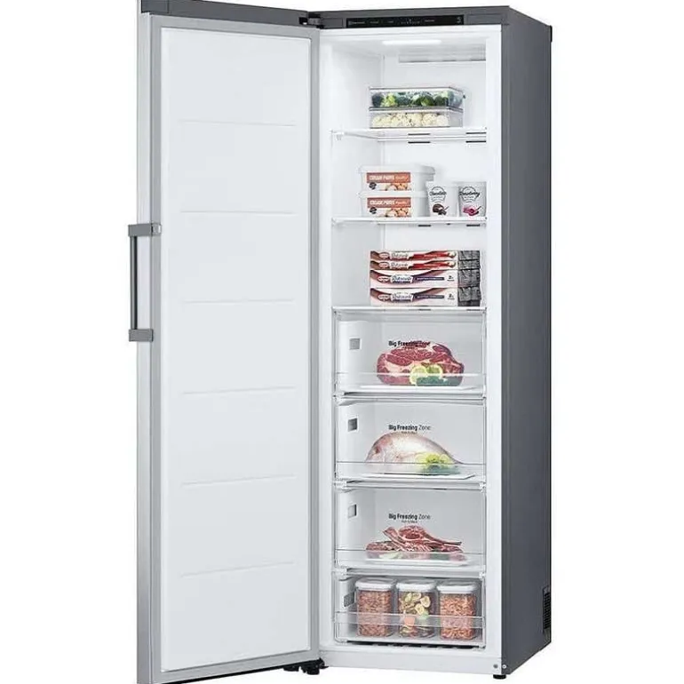 LG 11,4 Cu ft Freezer Platinum Silver, Vertical, 24" - LROFC1104V