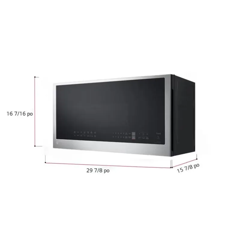 LG 2 Cu Ft Microwaves/Range Hood, Stainless Steel, 400 - MVEL2033F