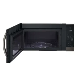 LG 1,8 Cu Ft Microwaves/Range Hood, Black Stainless, 300 - MVEM1825D