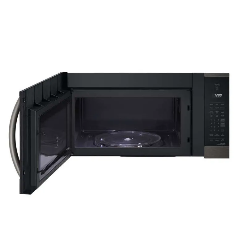 LG 1,8 Cu Ft Microwaves/Range Hood, Black Stainless, 300 - MVEM1825D