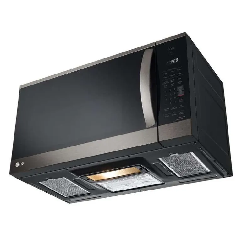 LG 1,8 Cu Ft Microwaves/Range Hood, Black Stainless, 300 - MVEM1825D
