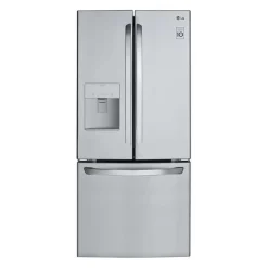 LG 30 in 22 Cu ft Refrigerator Stainless Steel Bottom Freezer, French door - LRFWS2200S