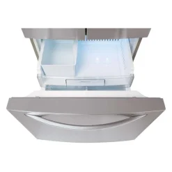LG 30 in 22 Cu ft Refrigerator Stainless Steel Bottom Freezer, French door - LRFWS2200S