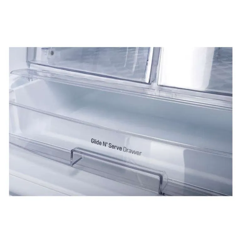 LG 30 in 21,8 Cu ft Refrigerator White Bottom Freezer, French door - LRFNS2200W