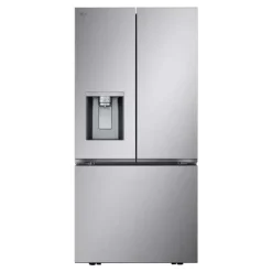 LG 33 in 25 cu ft Refrigerator Stainless Steel Bottom Freezer, French door - LF25S6330S