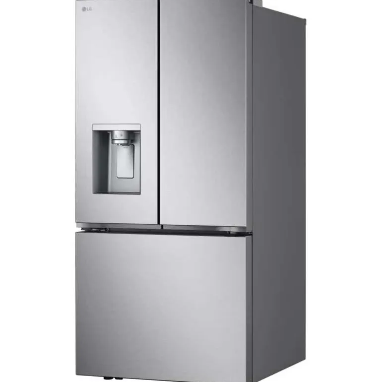 LG 33 in 25 cu ft Refrigerator Stainless Steel Bottom Freezer, French door - LF25S6330S