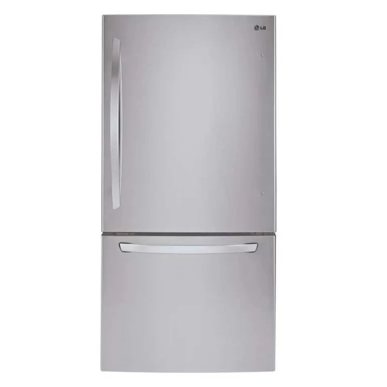 LG 30 in 22 Cu ft Refrigerator Stainless Steel Bottom Freezer - LRDNS2200S