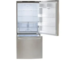 LG 30 in 22 Cu ft Refrigerator Stainless Steel Bottom Freezer - LRDNS2200S