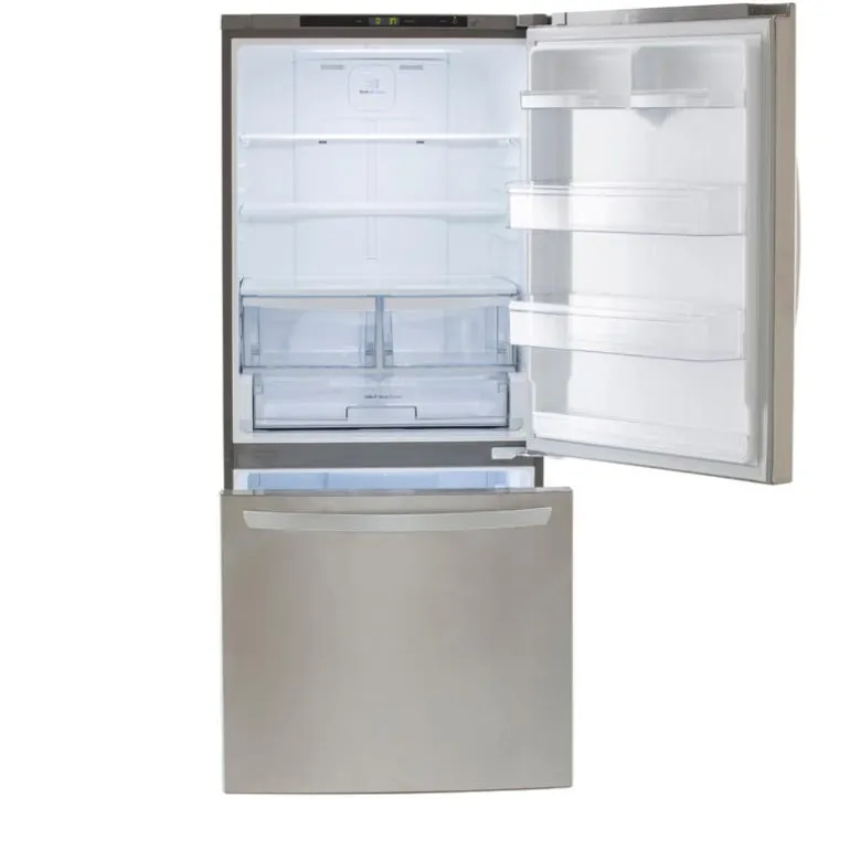 LG 30 in 22 Cu ft Refrigerator Stainless Steel Bottom Freezer - LRDNS2200S
